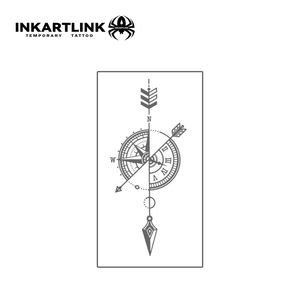 <span class=keywords><strong>รอย</strong></span><span class=keywords><strong>สัก</strong></span>กึ่งถาวร ลายเข็มทิศ ลายเรขาคณิต ลายลูก<span class=keywords><strong>ศร</strong></span> ลายสัญลักษณ์นำทาง กันน้ำ ติดทนนาน 2 สัปดาห์ ขายส่ง - Product Image 3