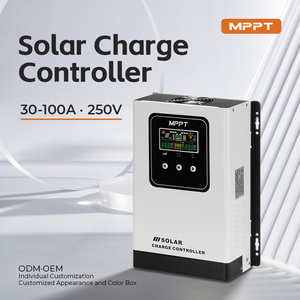 Controlador MPPT Automático de 80A 12V/24V/48V, Potencia Máxima de PV de 5200W, Voltaje Máximo de PV de 250V para Radio <span class=keywords><strong>Evangélica</strong></span> - Product Image 2