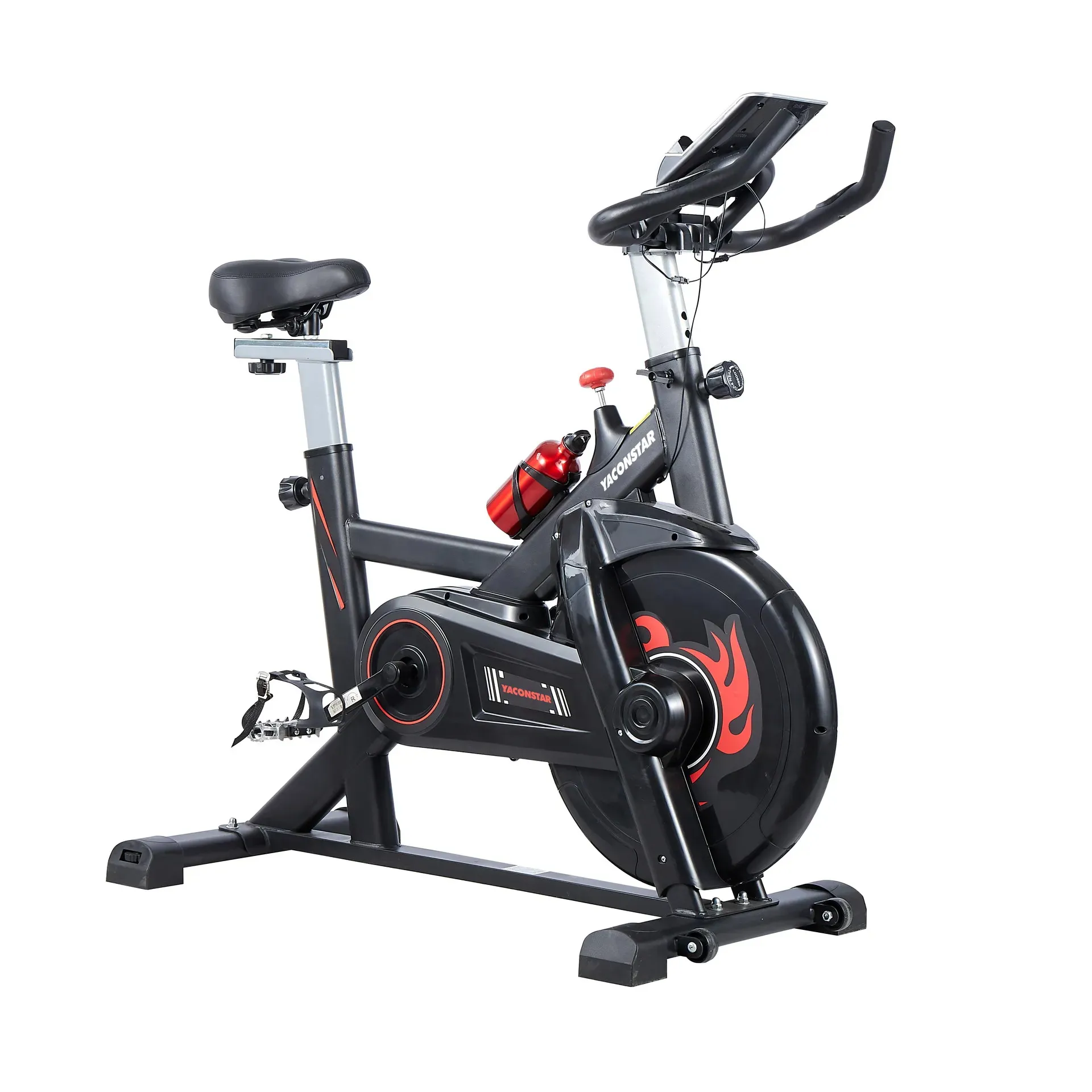 Neue stationäre Fahrräder für Zuhause 4/6/8/10kg Schleifwheel Trainingsfahrrad Spinnrad mit Bildschirm