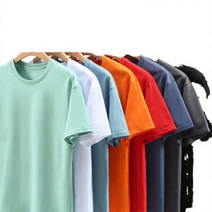 เสื้อยืดคอกลมแขนสั้นผู้ชายสไตล์ลำลองแบบถัก ผ้าฝ้าย 100% เป็นมิตรกับสิ่งแวดล้อม พิมพ์ลายดิจิทัล  ตัวเลือกโลโก้แบบไม่มีลาย  ทรงปกติ - Product Image 4