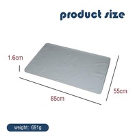 Tapis de cuisine pliable mural Yitong YT-LM-001 classique extra large, épais, résistant à la chaleur, imperméable et écologique en silicone