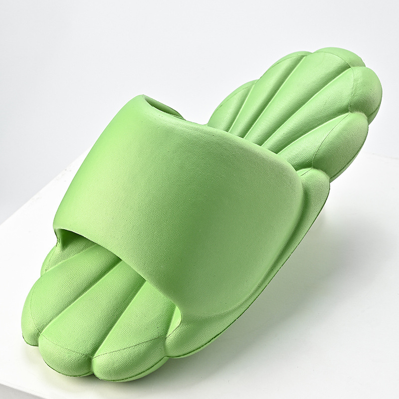 3D Shell 2023 New Men's and Women's Slides Couples Home Bathroom Non-slip Lightweight EVA Slippers