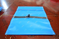 Sac de sable bleu couvre gonflable rebond maison tente ancre vinyle sacs de sable PVC toile gonflable château sac de sable