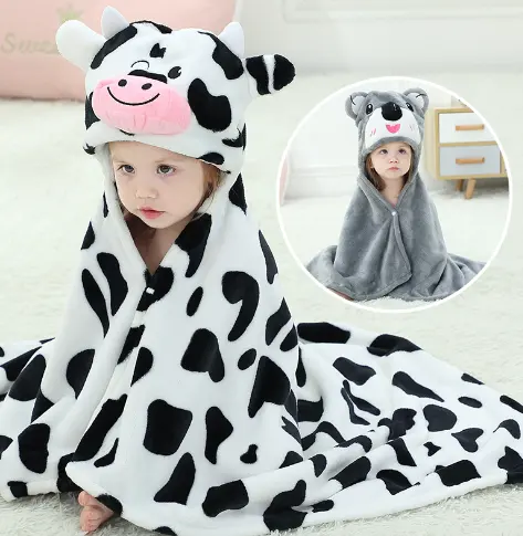 warm softest baby blanket comfort custom security blankets with hats plush toy animals
