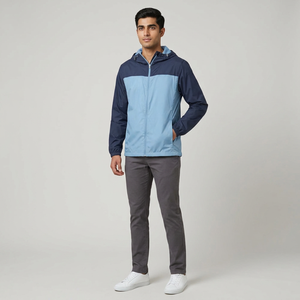 Vestes d'extérieur coupe-vent et imperméables légères en gros à prix abordable, vestes de randonnée personnalisées en nylon softshell pour hommes 2026 - Product Image 1