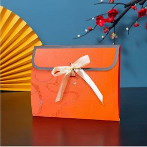 Thanh Lịch lụa vuông khăn pantyhose Hộp Quà Tặng <span class=keywords><strong>Taobao</strong></span> hộp giấy với miếng bọt biển lót cho đồ lót đóng gói nổi phong bì thiết kế - Product Image 2