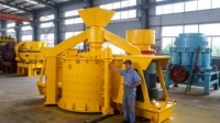 Concasseur à impact à axe vertical DUOLING VSI, machine de fabrication de sable, capacité 90-350 T/H, grande taille d'entrée
