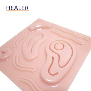 Almohadilla <span class=keywords><strong>de</strong></span> práctica <span class=keywords><strong>de</strong></span> sutura <span class=keywords><strong>de</strong></span> silicona 3D para la escuela <span class=keywords><strong>de</strong></span> medicina y entrenamiento científico con <span class=keywords><strong>heridas</strong></span> en 3D - Product Image 5