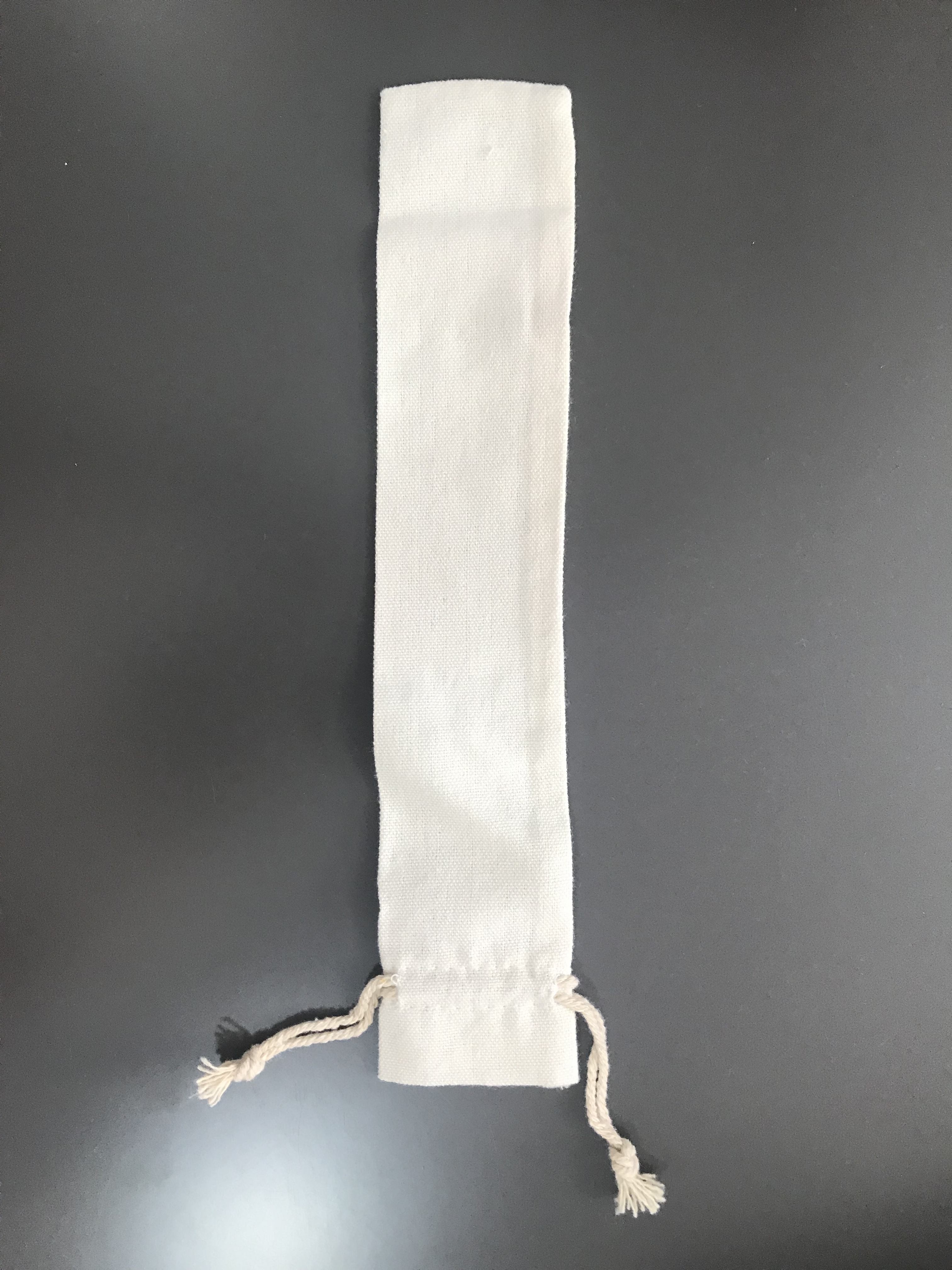 Bolso de lona blanco