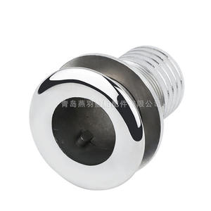 Tapón de Drenaje Marino de Acero Inoxidable 316 con Rosca Parcial y Conector de Manguera, Accesorios para Yates - Product Image 4