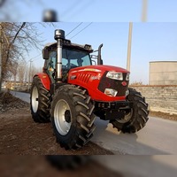 Tracteur agricole chinois de 180 CV avec 20 ans d'expérience de fabrication et expertise du fabricant d'équipement d'origine