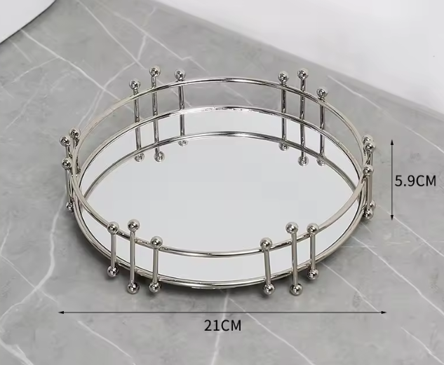 วงกลมสีเงิน 20ซม