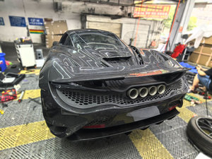 Adecuado para <span class=keywords><strong>McLaren</strong></span> 720S y <span class=keywords><strong>600lt</strong></span> Kit de carrocería de fibra de carbono completo Accesorios de fibra de carbono automotriz Puede personalizar sus necesidades - Product Image 3