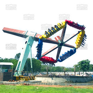 Atracciones de Parque de Diversiones de Alta Gama: Molino de Viento y Vórtice, con Caída Dramática de Alta Velocidad, de Fibra de Vidrio y Acero, para Uso Comercial - Product Image 2