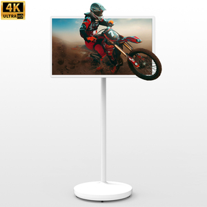 INNCHIP Televisor Inteligente Portátil Android 4K LED Blanco de 32 Pulgadas con Pantalla Táctil, Modo Silencioso, Control Remoto para Uso en Hoteles y Señalización de Bienvenida - Product Image 1