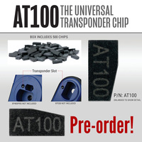 Chip Transpondedor Universal Autel AT100 para XP200 XP400 XP400PRO, Chip para Llaves de Coche para Programación de Llaves de Vehículos