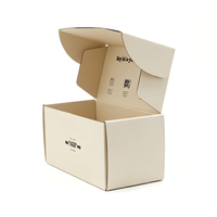 Caja Plegable Cuadrada Ecológica con Logotipo Personalizado, Caja de Cartón Corrugado para Envíos, Caja de Regalo con Diseño de Avión para Regalos
