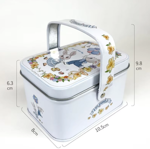 Caja de Regalo Creativa Portátil, Divertida y Linda con Diseño de Conejo, Pequeña y Exquisita Caja de Regalo de Aluminio - Product Image 2