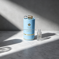 HAORUIXIN Flacon compte-gouttes octogonal en verre pour huiles essentielles 3/6/12 ml, rechargeable, vide, avec bouchon à vis pour échantillons de parfum