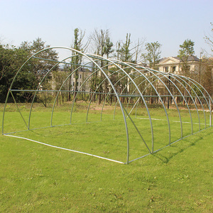 Vente en gros <span class=keywords><strong>Serre</strong></span> tunnel en poly pour poissons et plantes facilement assemblé avec cadre en métal et bois traité sous pression écologique - Product Image 6