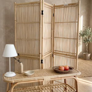 Gia Gia Nguyen SR-BAMBOO.CRAFT 1 4-Panel Wooden Folding Screen <b>Room</b> <b>Divider</b> New Designs Living Decoration Bamboo Wall Vietnam - Product Image 3