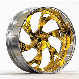Juego de 2/3 Ruedas Forjadas de 5x127 5x120.65mm, 22 24 26 28 30 Pulgadas, Compatibles con Caprice Impala C1500 <span class=keywords><strong>1990</strong></span>, Cutlass 1980, Monte Carlo 1985 - Product Image 5
