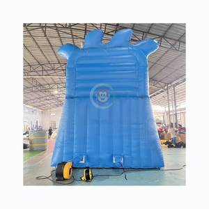 Château gonflable de glissière de secours de requin gonflable gonflable de glissière d'eau avec la glissière - Product Image 4
