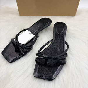 Eleganti sandali francesi <span class=keywords><strong>con</strong></span> cinturino, decorazione a fiocco, <span class=keywords><strong>tacco</strong></span> <span class=keywords><strong>basso</strong></span>, punta quadrata, slip-on, moda estiva, calzature da donna per tutti i giorni, disponibili anche in taglie larghe. - Product Image 2