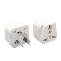 Prise d'alimentation universelle avec prise Type CE Adaptateur de prise universel à 3 broches Australie Adaptateur de voyage