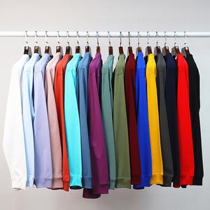 Unisex 230g Oversize Langarm-T-Shirts mit individuellem Logo, hochwertige 100% Baumwolle, einfarbige lässige Bluse, gestrickt, blanko, umweltfreundlich - Product Image 3