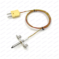 Capteur de température à thermocouple de type K, directement de l'usine, 0-1200 ℃   Gaine en acier inoxydable pour four industriel