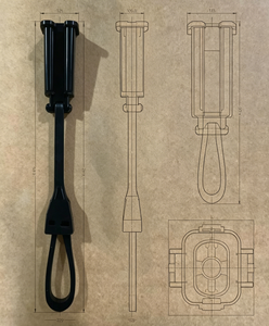 Abrazadera de tensión para cable / Abrazadera de plástico de extremo muerto para FTTH, suministro de fábrica - Product Image 3