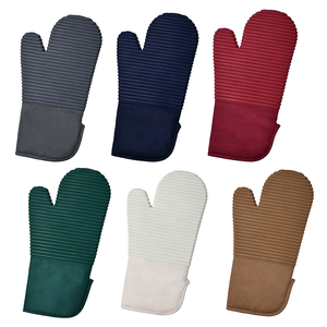 Gants de <span class=keywords><strong>four</strong></span> <span class=keywords><strong>en</strong></span> <span class=keywords><strong>silicone</strong></span> imprimés résistants à la chaleur, pour grillades, barbecue, cuisson, gants de <span class=keywords><strong>four</strong></span> personnalisés imprimés - Product Image 1