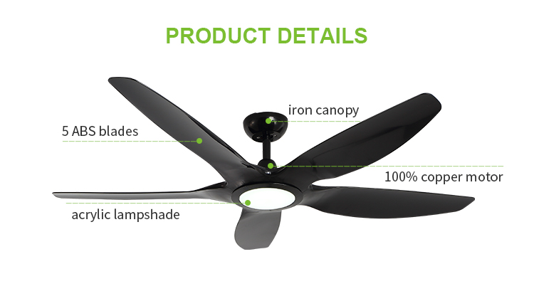 Breezelux smart decorative invisible bladeless chandelier ceiling fan with light led classic ceiling fans