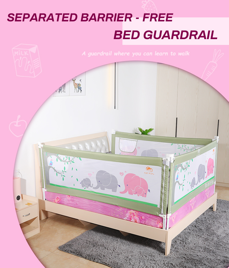 Kids Safety Baby Bed Rails Baby Safety Bed Guard Baby Product Safe Material Portable Baby Fence