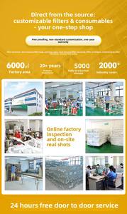 Sacchetto filtro collettore polvere antistatico con rivestimento a temperatura normale - Product Image 6