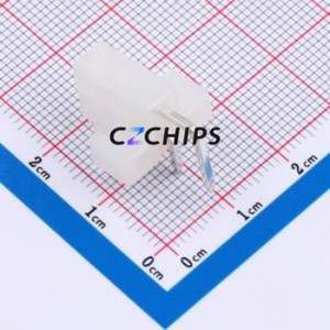 DLL-5569F-2AW Wire-to-Board Pin Header Bent Lead Through Hole,P=4.2mm Connector 2x1P 4.2mm Right Angle Insert 2P - Product Image 2