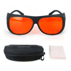 OD4 + 調整可能安全ゴーグル安全ガラスレーザー溶接洗浄機レーザー保護190-550nm 750-860 800-1100 - Product Image 1