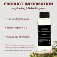Huile parfumée à l'arbre à thé pour hôtel, huile parfumée aux herbes purifiante pour la chambre des clients de l'hôtel, le hall, le SPA, la machine diffuseur