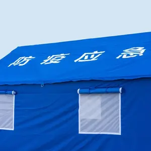 סין מפעל באיכות גבוהה אוקספורד בד חיצוני עמיד למים חירום הקלה אסון אוהל מחסה אוהל