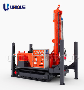 UNIQUE prix d'usine haute performance Type de chenille moteur diesel 75KW plate-forme de forage de puits d'eau 180M 260M 300M 400M capacité - Product Image 4