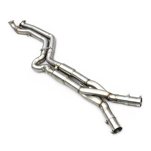 ท่อไอเสียกลางแบบกำหนดความยาวเองได้ รุ่น Z Pipe สำหรับ BMW M2/M3/M4 G80/G82/G87/G8X 3.0T ปี 2021-2024 ยี่ห้อ Boska ผลิตจากสแตนเลส หนา 1.5 มม. - Product Image 1