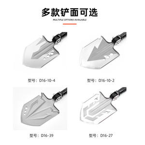 Pelle d'ingénieur pliable multifonction en acier au manganèse série D16 personnalisée pour le camping, la survie et la randonnée - Product Image 3