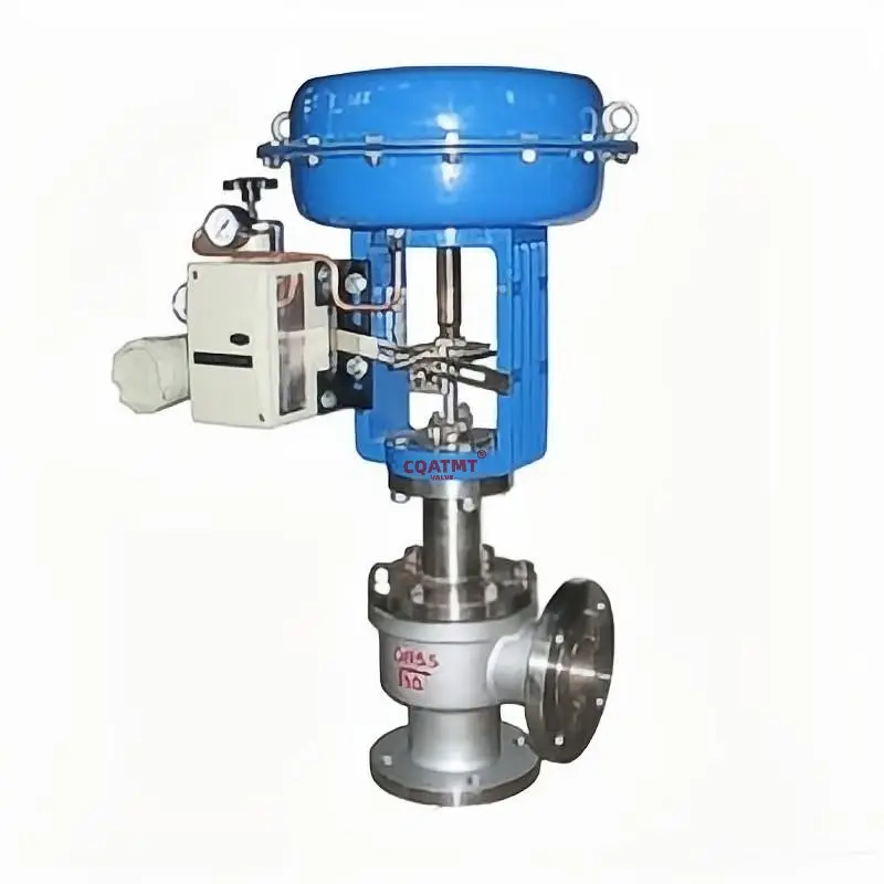 CQATMT Angular Actuator Control Regulating Valve ZJHS Pneumatic Diaphragm Angular Regulating Valve