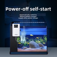 Pompe à air portable rechargeable USB à batterie lithium, simple/double sortie, pour aquarium et bassin