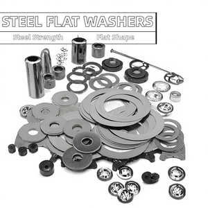 Rondelle Piatte in Acciaio Inox 304 DIN125A GB97 M8 M14 M24 Finitura Liscia Modello C.Z.IT 3-42 Automotive <span class=keywords><strong>Handan</strong></span> - Product Image 2