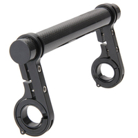 3 Farben 20CM Aluminiumlegierung Aquina RK-B88 AMOLED Display Fahrradlenker-Verlängerung Mountainbike Frontlicht-Halterung Lampe