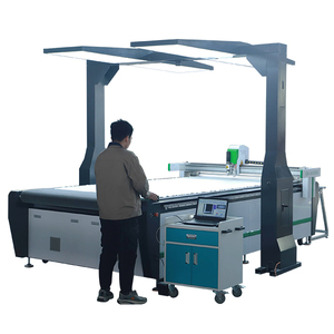 <b>Large</b> Vision Garment <b>Roller</b> Blinds Curtain CNC Fabric Cutting Apparel Textile Clothes Cutting Machines with Camera - Product Image 1