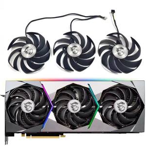 PLD10010B12HH ใหม่3070Ti RTX พัดลม suprim x GPU สำหรับ <span class=keywords><strong>MSI</strong></span> RTX <span class=keywords><strong>3090TI</strong></span> 3090 3080TI 3080 3070TI 3070 suprim x กราฟิกการ์ดพัดลมระบายความร้อน - Product Image 1