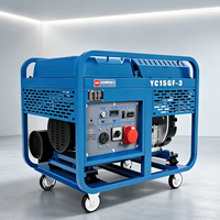 Générateur diesel silencieux 15 kW 18,75 kVA, triphasé, puissance égale, refroidissement par air, bicylindre, démarrage électrique, 230 V, 1800 tr/min